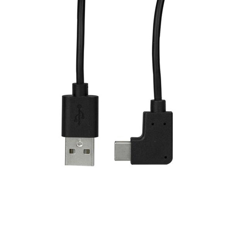 STARTECH 1m USB naar USB C kabel - rechts gehoekt USB kabel  - M/M - USB 2.0 kabel- USB Type C