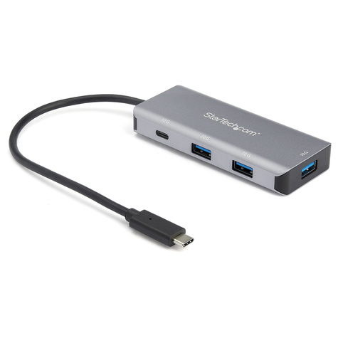 STARTECH STARTECH 4-poorts USB-C hub met Power Delivery | 10 Gbps | 3x USB-A en 1x USB-C | busvoeding | 25 cm hostkabel (HB31C3A1CB)