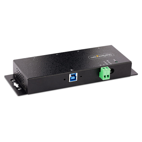 STARTECH 4-Port Industrial USB 3.0 5Gbps Hub, Rugged USB Hub w/15kV Air/8kV Contact ESD and Surge Protection