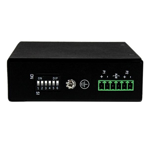 STARTECH 5-poorts onbeheerde industriële gigabit Ethernet switch - op een DIN-rail / wand monteerbaar - Switch