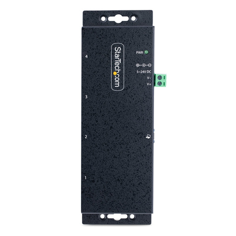 STARTECH 4-Port Industrial USB 3.0 5Gbps Hub, Rugged USB Hub w/15kV Air/8kV Contact ESD and Surge Protection