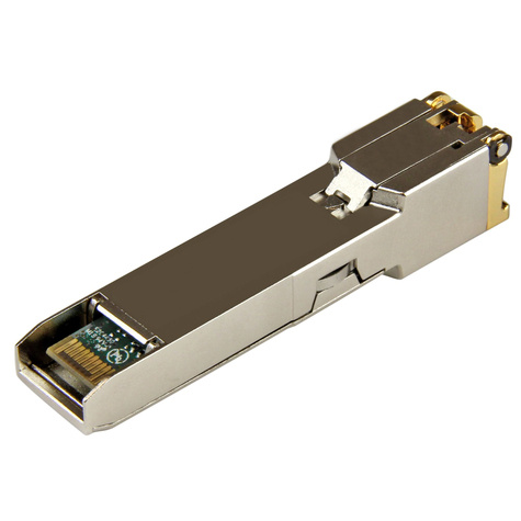 STARTECH MSA conform Gigabit koper RJ45 SFP module - 1000BASE-TX - 1G SFP transceiver - 100m - SFP (mini-GBIC) transceivermodule