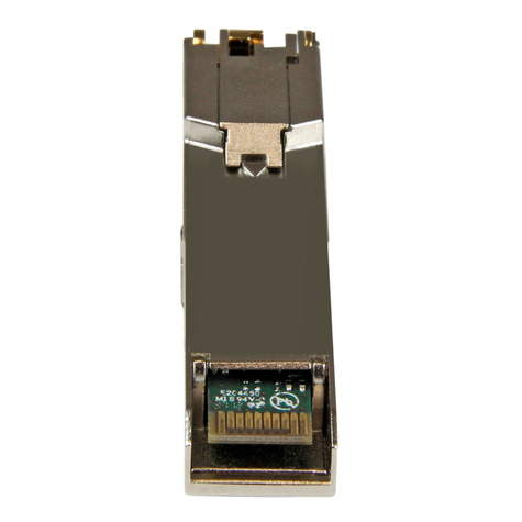 STARTECH MSA conform Gigabit koper RJ45 SFP module - 1000BASE-TX - 1G SFP transceiver - 100m - SFP (mini-GBIC) transceivermodule