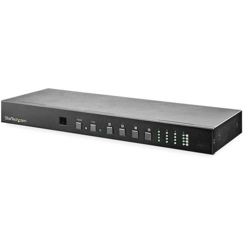 STARTECH STARTECH 4x4 HDMI matrix switch met Audio- en Ethernet controle - 4K 60Hz - HDMI switcher box - rack monteerbaar