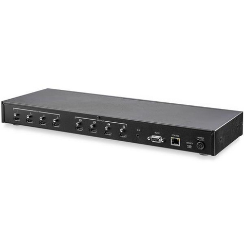 STARTECH 4x4 HDMI matrix switch met Audio- en Ethernet controle - 4K 60Hz - HDMI switcher box - rack monteerbaar