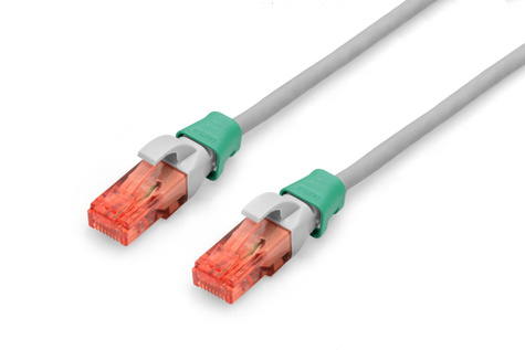 DIGITUS Kleurenclips voor RJ45-kabels Kleur groen, verpakking van 100 stuks