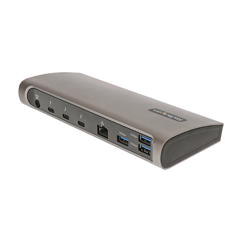 STARTECH Thunderbolt 4 Dock, 96W Power Delivery, Single 8K/Dual Monitor 4K 60Hz, 3xTB4/USB4 ports, 4xUSB-A, SD, GbE