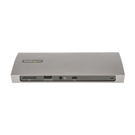 STARTECH Thunderbolt 4 Dock, 96W Power Delivery, Single 8K/Dual Monitor 4K 60Hz, 3xTB4/USB4 ports, 4xUSB-A, SD, GbE