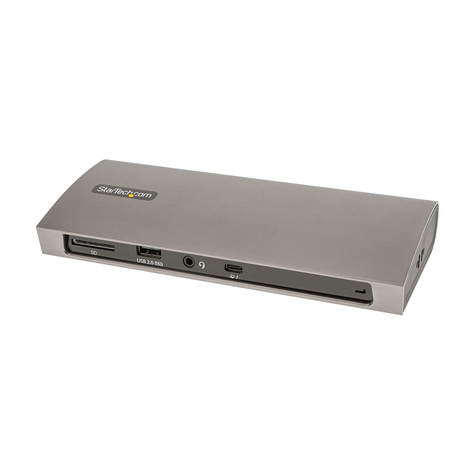 STARTECH Thunderbolt 4 Dock, 96W Power Delivery, Single 8K/Dual Monitor 4K 60Hz, 3xTB4/USB4 ports, 4xUSB-A, SD, GbE