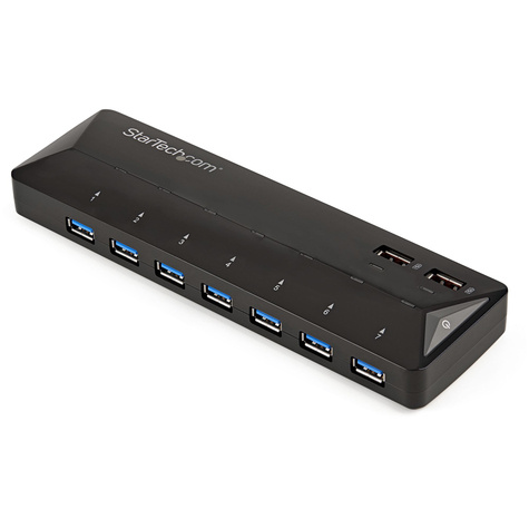 STARTECH STARTECH 7-Poorts USB 3.0 Hub met specifieke oplaad poorten - 2 x 2.4A poorten - Desktop USB Hub en Fast-Charge oplaadstation