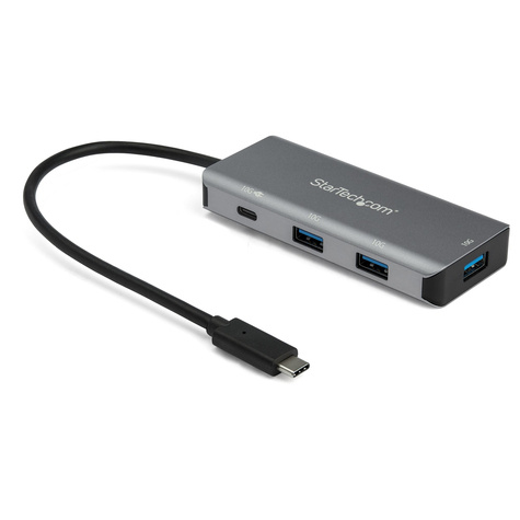 STARTECH STARTECH 4-poorts USB-C hub met Power Delivery - 10Gbps - 24,9 cm hostkabel - 3x USB-A en 1x USB-C (HB31C3A1CPD3)