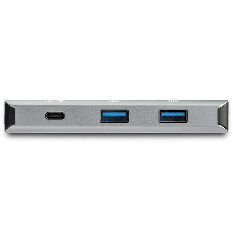 STARTECH 4-poorts USB-C hub met Power Delivery - 10Gbps - 24,9 cm hostkabel - 3x USB-A en 1x USB-C (HB31C3A1CPD3)