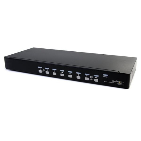 STARTECH STARTECH 8 Port USB VGA KVM Switch with Audio
