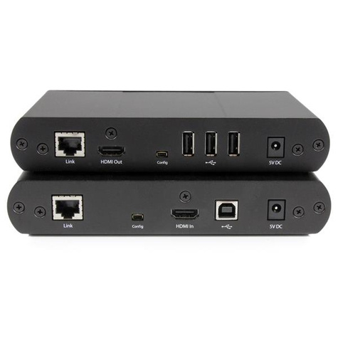 STARTECH USB HDMI over Cat 5e / Cat 6 KVM-console-extender met 1080p niet-gecomprimeerde video - 100 m