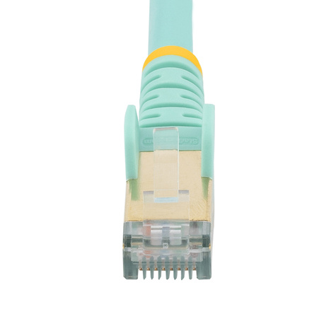 STARTECH 0.5m Aqua Cat6a Ethernet Cable - STP
