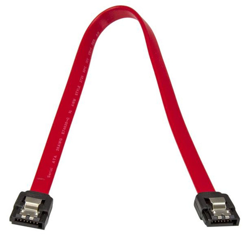 STARTECH 30 cm Vergrendelbare SATA-kabel - SATA-kabel - Serial ATA 150/300/600 - SATA (R) naar SATA (R) - 30 cm
