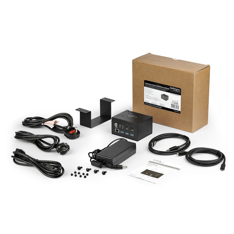 STARTECH Laptop docking station module voor vergadertafel connectiviteits box - 4K HDMI - USB-C en USB-A - 60W USB-C Power Delivery