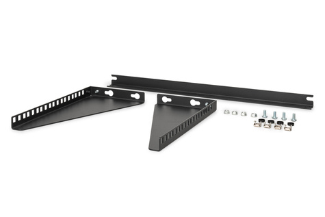 DIGITUS 6HE wandmontageframe, verticaal 283 x 504 x 151 mm, zwart