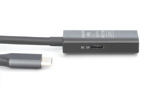 DIGITUS Actieve USB-C-verlengkabel, 10 m 5G, USB 3.2 Gen1, USB-C - USB-A (M/V)