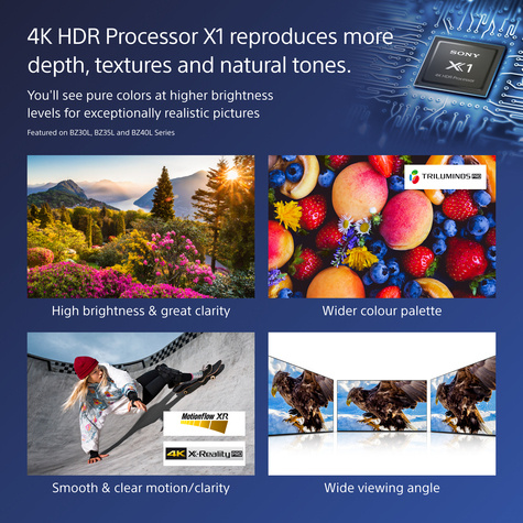 SONY 85"  Pro BRAVIA LCD 650nit Haze