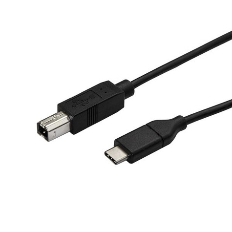 STARTECH STARTECH 0,5 m USB C naar USB B printerkabel - M/M - USB 2.0 - USB-C naar USB-B kabel - 50 cm USB Type C printerkabel - USB-kabel
