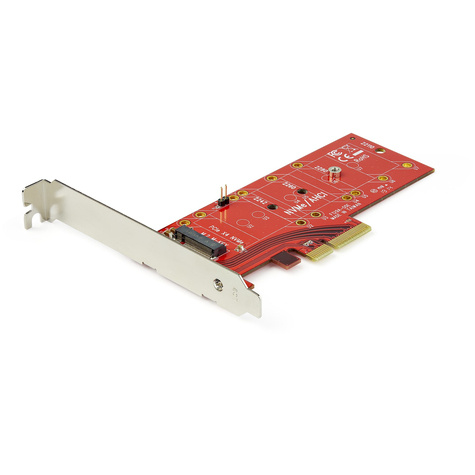 STARTECH STARTECH \M2 PCIe SSD Adapter - x4 PCIe 3.0 NVMe / AHCI / NGFF / M-Key - Low Profile and Full Profile - SSD PCIe M.2 Adapter (PEX4M2E1