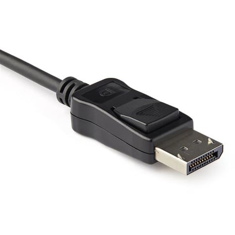 STARTECH DisplayPort naar HDMI adapter met HDR - 4K 60 Hz - UHD - tot 18Gbps - zwart - Videoadapter - DisplayPort male met grendel naar HDMI female