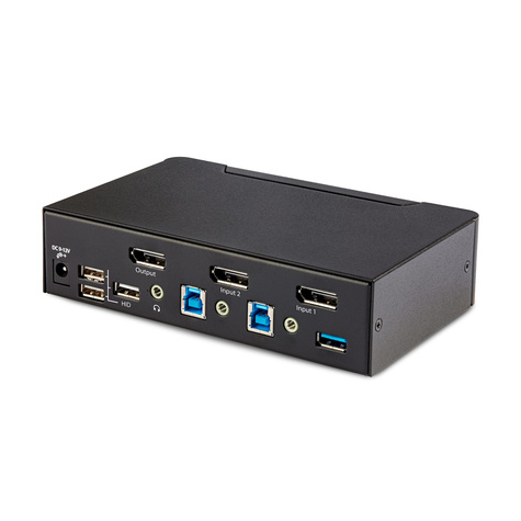 STARTECH 2-Port DisplayPort KVM Switch 8K 60Hz