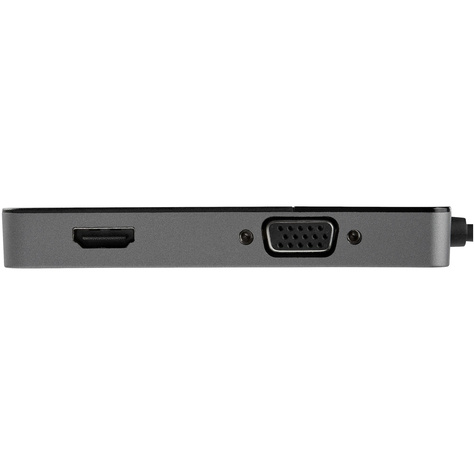 STARTECH USB 3.0 naar HDMI en VGA Adapter, 4K/1080p USB Type-A Dual Monitor Multiport Adapter Converter, Externe Grafische Videokaart voor Meerdere Schermen