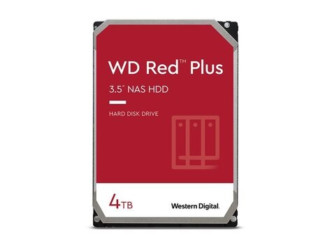 Western Digital Western Digital WD Red Plus   8.9cm (3.5")  4TB SATA3 5400  256MB WD40EFZZ