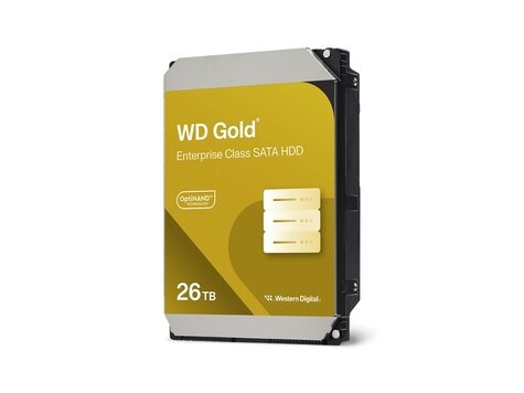 Western Digital WD Gold       8.9cm (3.5") 26TB SATA3 7200  512MB WD261KRYZ