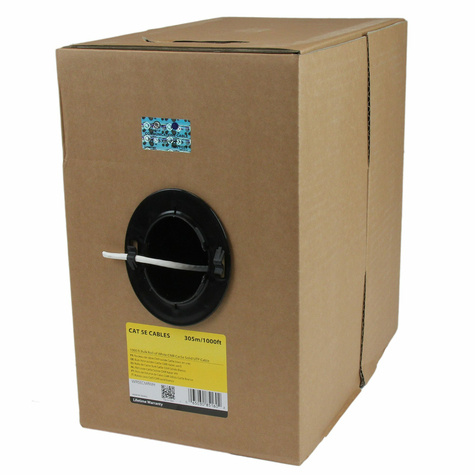 STARTECH STARTECH 1000ft Bulk Roll Solid Cat5e Riser Cable