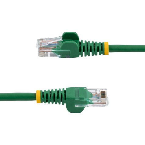 STARTECH Cat5e patchkabel met snagless RJ45 connectors - Verbindingskabel - RJ-45 (M) naar RJ-45 (M) - 2 m - UTP - CAT 5e - gevormd, zonder haken - groen