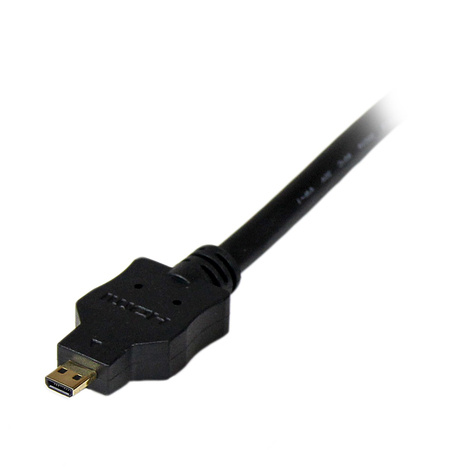 STARTECH 2 m micro HDMI-naar-DVI-D-kabel - M/M - Adapterkabel - DVI-D male naar 19 pin micro HDMI Type D male - 2 m - beschermd - zwart
