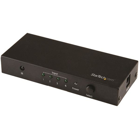 STARTECH STARTECH 4 poorts HDMI Switch - 4K HDMI Switch Box - Ultra HD 4K 60Hz - Video/audio-schakelaar - 4 x HDMI - desktop - voor P/N: SVA5H2NEUA