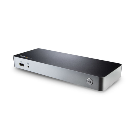 STARTECH Dual-Monitor USB-C docking station, 60W Power Delivery voor Windows Laptops, USB Type-C naar HDMI / DVI Dock
