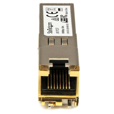 STARTECH Gigabit RJ45 Koper / Copper SFP Transceiver Module - HP J8177C Compatibel - 1000Base-T - Mini-GBIC - SFP (mini-GBIC) transceivermodule