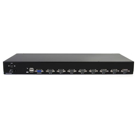 STARTECH 8-Port USB KVM Swith with OSD - TAA Compliant - 1U Rack Mountable VGA KVM Switch (SV831DUSBU)