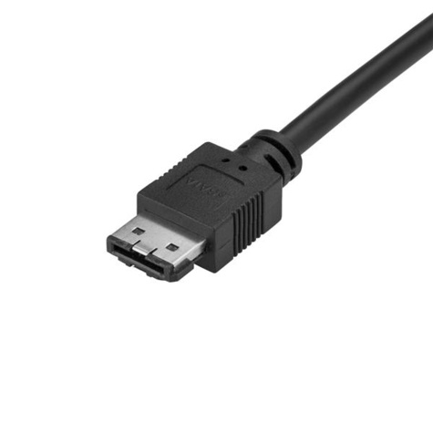 STARTECH USB-C naar eSATA kabel - voor externe oplaad apparaten met HDD / SSD / ODD- USB 3.0 (5Gbps) - 1 m - Controller voor opslag - SATA 6Gb/s - USB 3.0 - zwart