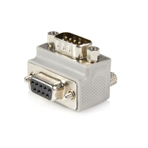 STARTECH Rechts gehoekte DB9 naar DB9 Seriële kabel adapter Type 1 - M/F - Seriële adapter - DB-9 (M) naar DB-9 (V)
