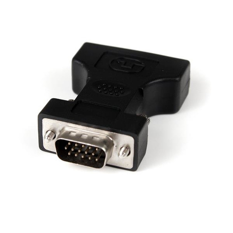 STARTECH DVI naar VGA Verloopkabel - Zwart - F/M - VGA-adapter - DVI-I (V) naar HD-15 (VGA) (M) - zwart - voor P/N: BNDDKT30CAHV, USB31GEVG, USB3SMDOCKHV