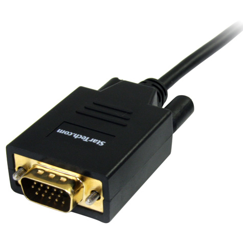 STARTECH 1,80 m Mini DisplayPort naar VGA Verloopkabel - M/M - Videoconverter - VGA - DisplayPort - zwart