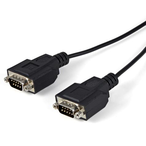 STARTECH 2-poort FTDI USB naar RS232 Seriële Adapter Verloopkabel met COM-behoud - Seriële adapter - USB - RS-232 x 2 - zwart