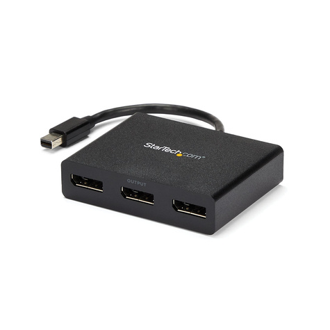 STARTECH STARTECH Mini DisplayPort naar DisplayPort multi-monitor splitter - 3 poorts MST Hub - mDP 1.2 naar DP - Videosplitter - 3 x DisplayPort - desktop - AC 100/230 V - voor P/N: SVA5N3NEUA