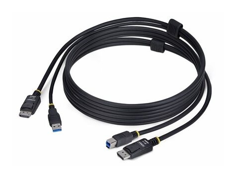 STARTECH STARTECH DisplayPort and USB 5Gbps KVM Cable