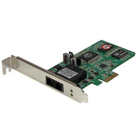 STARTECH STARTECH PCI Express (PCIe) gigabit Ethernet Multimode SC glasvezel netwerkkaart adapter NIC - 550 m - Netwerkadapter - PCIe - 1000Base-FX