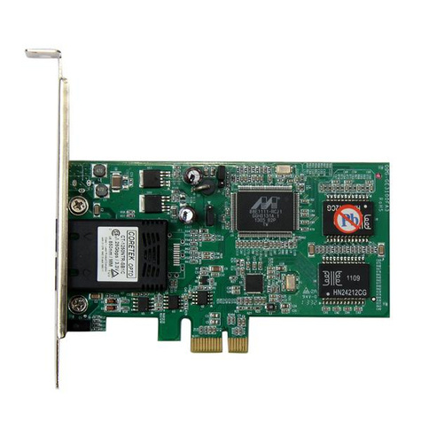 STARTECH PCI Express (PCIe) gigabit Ethernet Multimode SC glasvezel netwerkkaart adapter NIC - 550 m - Netwerkadapter - PCIe - 1000Base-FX