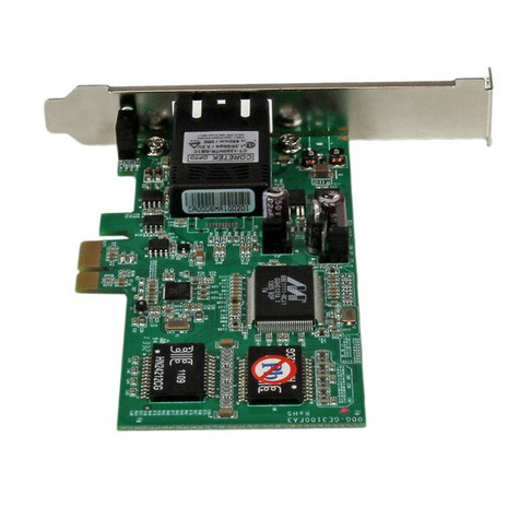 STARTECH PCI Express (PCIe) gigabit Ethernet Multimode SC glasvezel netwerkkaart adapter NIC - 550 m - Netwerkadapter - PCIe - 1000Base-FX