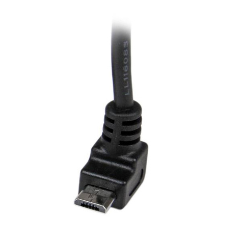STARTECH 2m USB to Up Angle Micro USB Cable