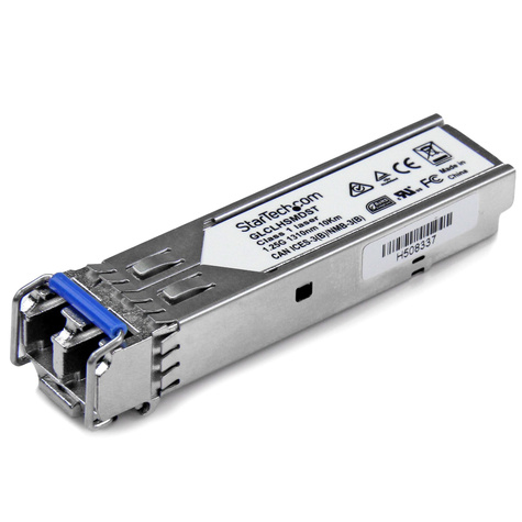 STARTECH Cisco-compatibele gigabit glasvezel SFP-zendontvanger module SM LC met DDM - 20 km (mini-GBIC) - SFP (mini-GBIC)